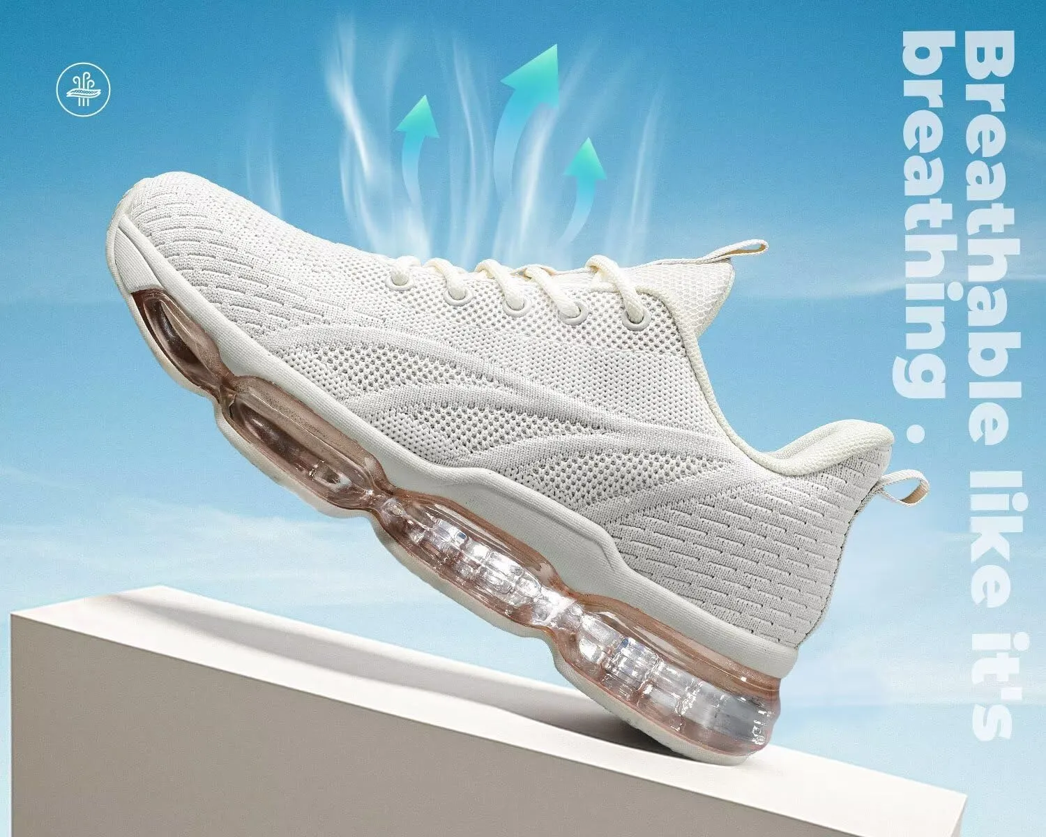 Womens Air Running Shoes Breathable Athletic Fashion Non Slip Walking Tennis Sneakers Mesh Workout Casual Sports