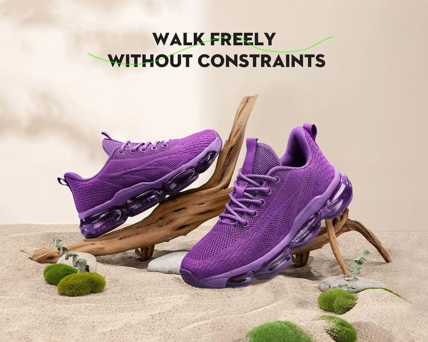 Womens Air Running Shoes Breathable Athletic Fashion Non Slip Walking Tennis Sneakers Mesh Workout Casual Sports