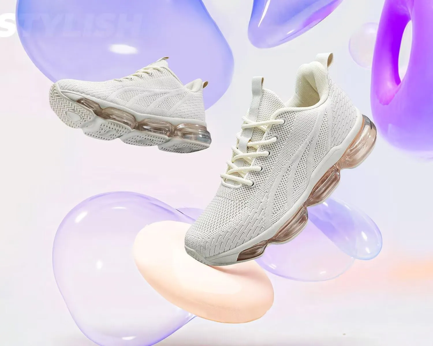 Womens Air Running Shoes Breathable Athletic Fashion Non Slip Walking Tennis Sneakers Mesh Workout Casual Sports