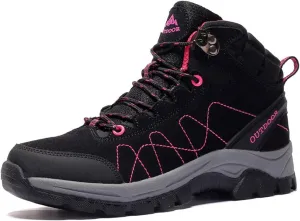 Women's Hiking Shoes Breathable Anti Slip Outdoor Ankle Boots Trekking Sneakers