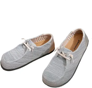 Women's Lightweight Loafers Mesh Breathable Sneakers Slip-On Walking Shoes with Elastic Lace Comfortable Travel, Work & Everyday Flats