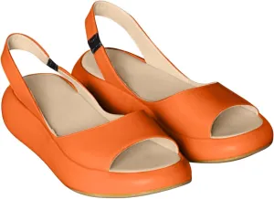 Womens Sandals Platform Open Toe Ankle Strap Sandal with Arch Support Comfortable Casual Slip On Slippers Summer Outdoor Shoes