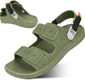 Womens Sandals, Summer Beach Sandals for Woman 2025, Womens Slides, Women Beach Sandals & Summer Shoes Comfortable, Pool Slip On Sandals Women