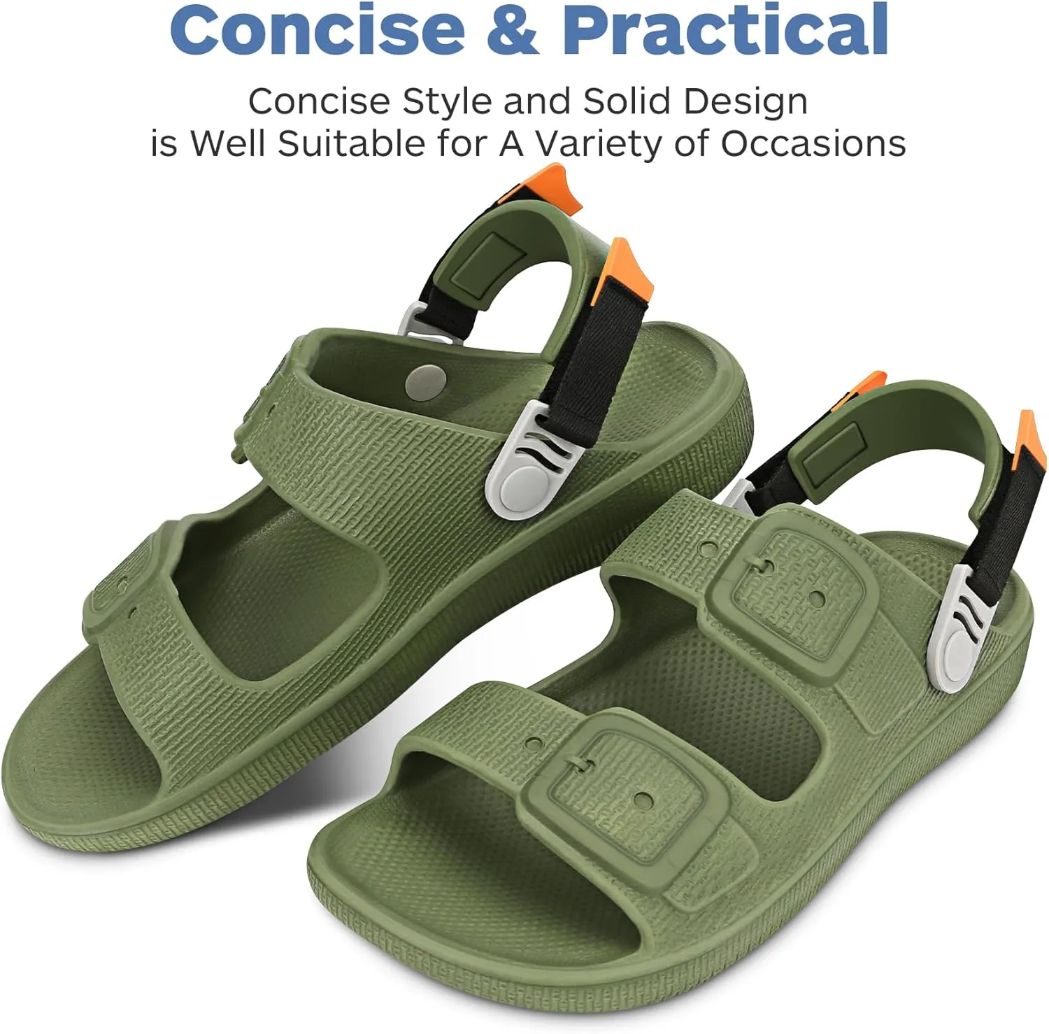 Womens Sandals, Summer Beach Sandals for Woman 2025, Womens Slides, Women Beach Sandals & Summer Shoes Comfortable, Pool Slip On Sandals Women
