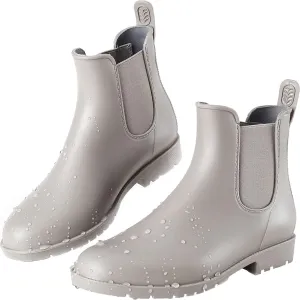 Women's Short Rain Boots Waterproof Anti Slip Rubber Ankle Chelsea Booties