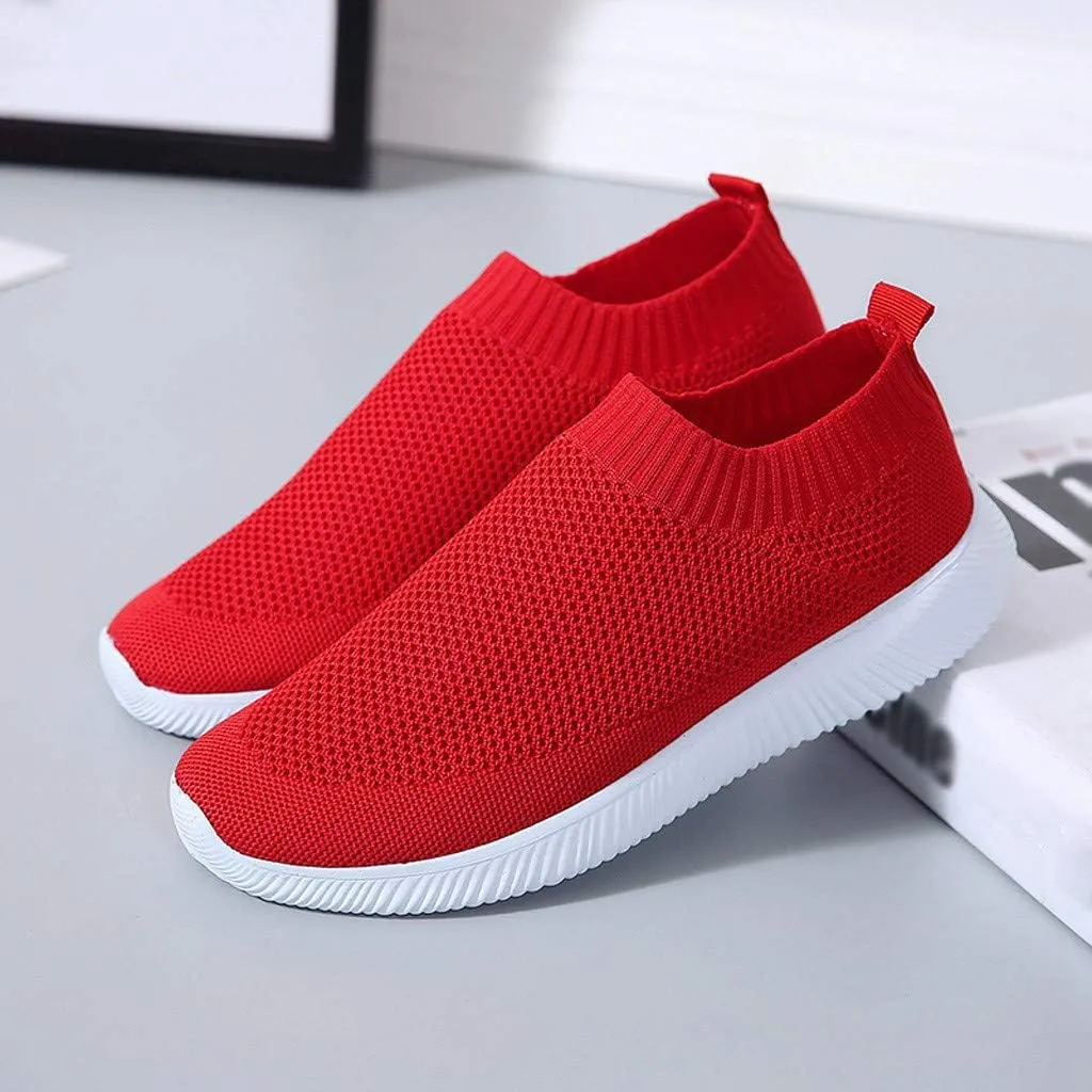 Womens Slip On Walking Shoes Non Slip Running Shoes Walking Shoes Women Flat Feet Casual Shoes Dress Sneakers Slip On Tennis Shoe Loafers Dress Shoe