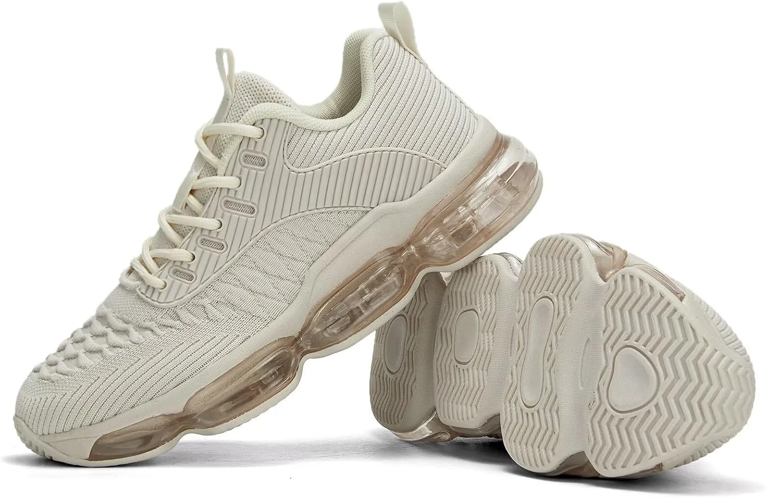 Womens Walking Running Shoes Air Cushion Basketball Sneakers Fashion Tennis Breathable Sport Gym Fitness Cross Trainers Shoes