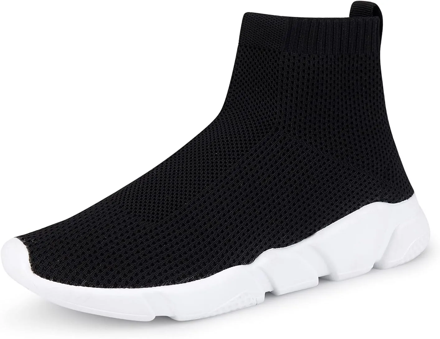 WXQ Men's Running Shoes Comfortable Lightweight Breathable Walking Shoes Mesh Workout Casual Sports Shoes