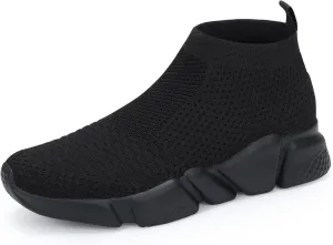 WXQ Men's Running Shoes Comfortable Lightweight Breathable Walking Shoes Mesh Workout Casual Sports Shoes