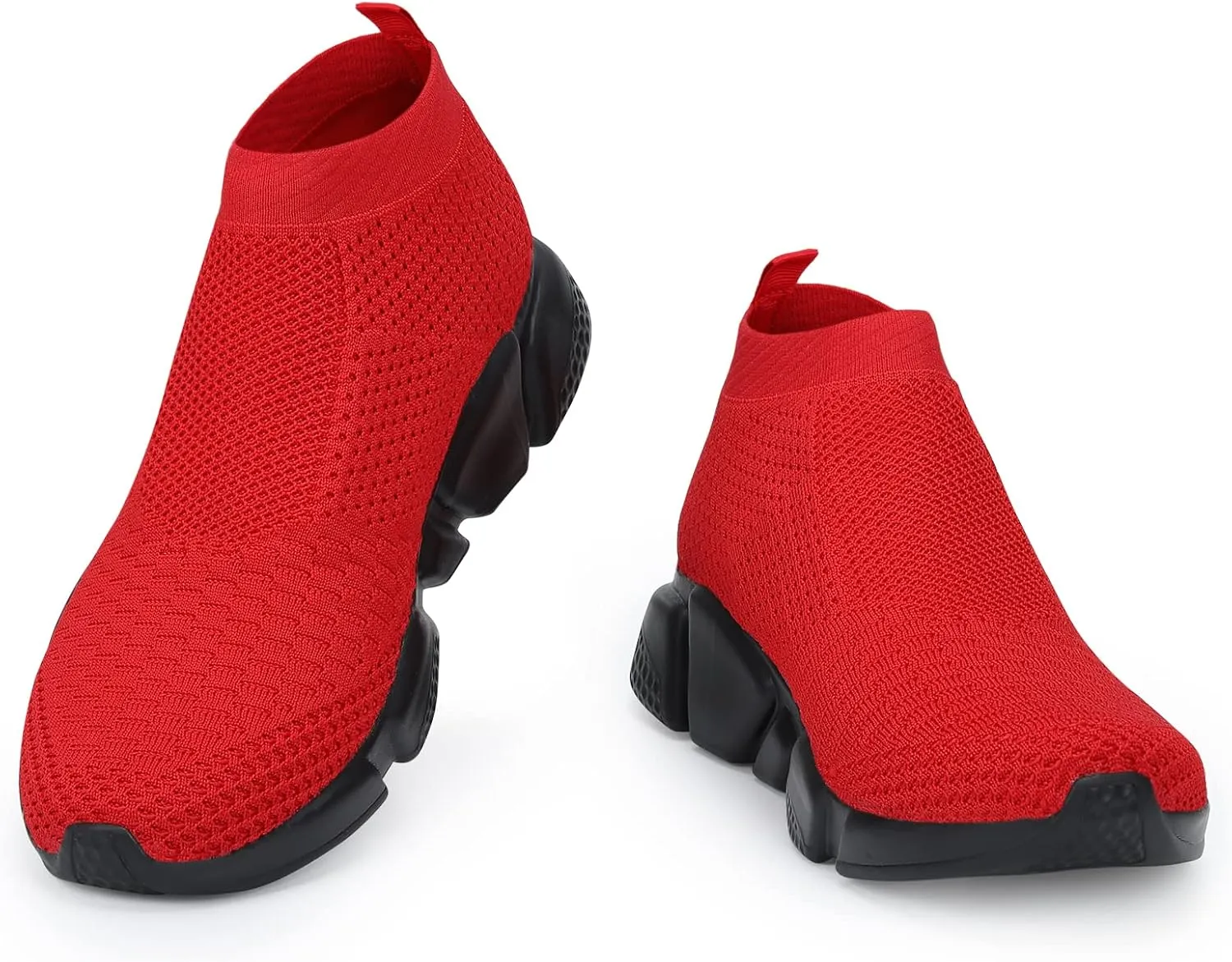 WXQ Men's Running Shoes Comfortable Lightweight Breathable Walking Shoes Mesh Workout Casual Sports Shoes