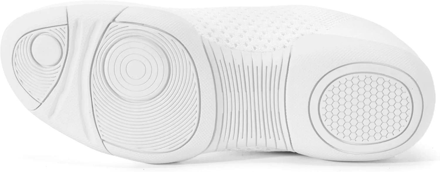 YSMIIH White Cheer Shoes Women Cheerleading Walking Sneakers Girls Tennis Dance Shoes
