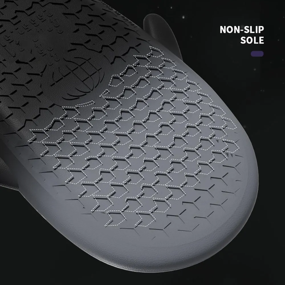 Zureto Spotted Starlight Shark Slides and Slippers - Anti-Slip Quick Drying Sandals - Unisex